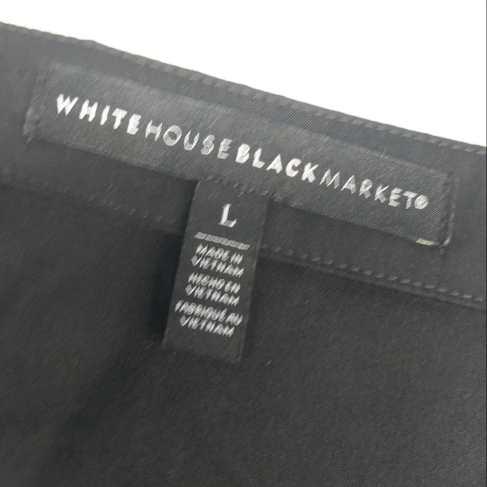 Off shoulder blouse by WHBM, long sleeved Women's Large EUC - Picture 3 of 8